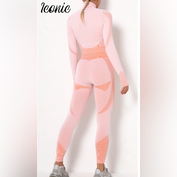 Pink Iconic Dance Leggings - Picture 1 of 4